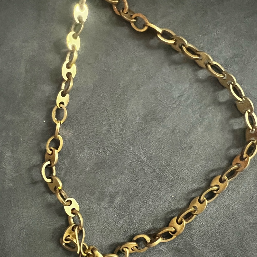 Parker Thatch long link necklace approx 26 inches